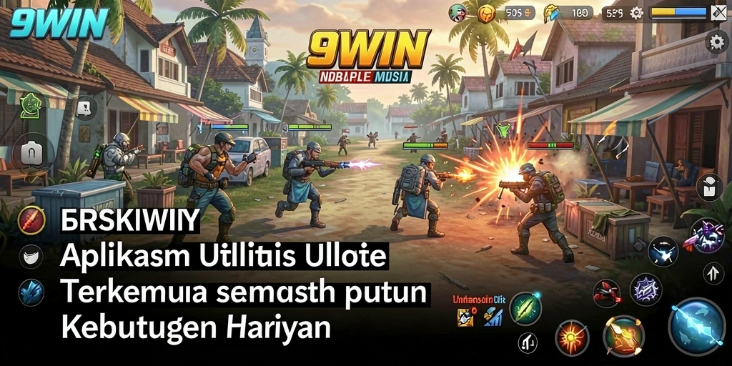 Tampilan antarmuka 9WIN yang sederhana dan informatif.