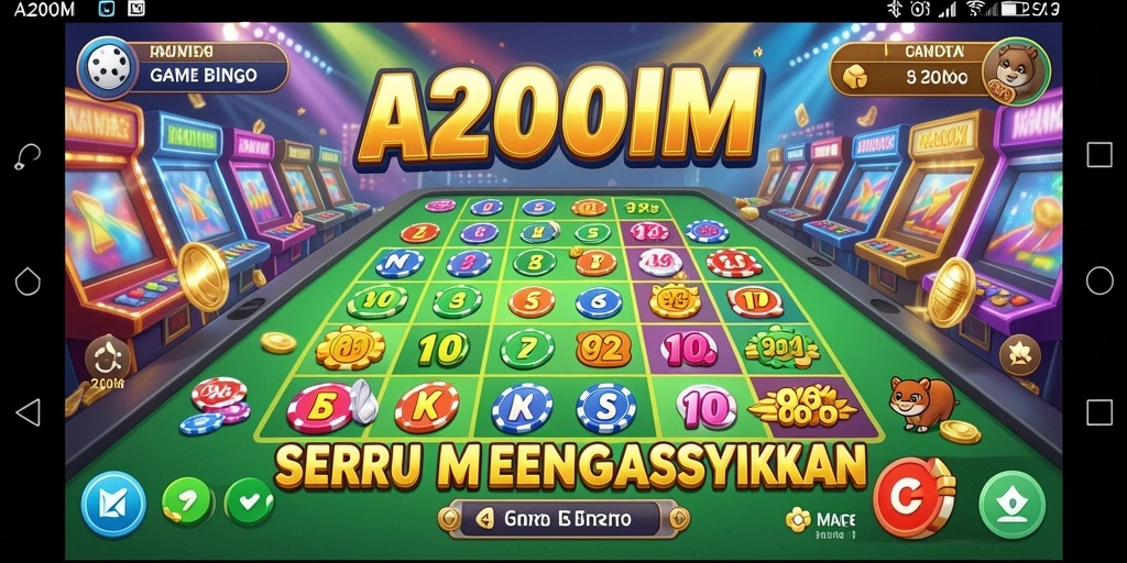 Tampilan gameplay A200M yang menegangkan dan seru.