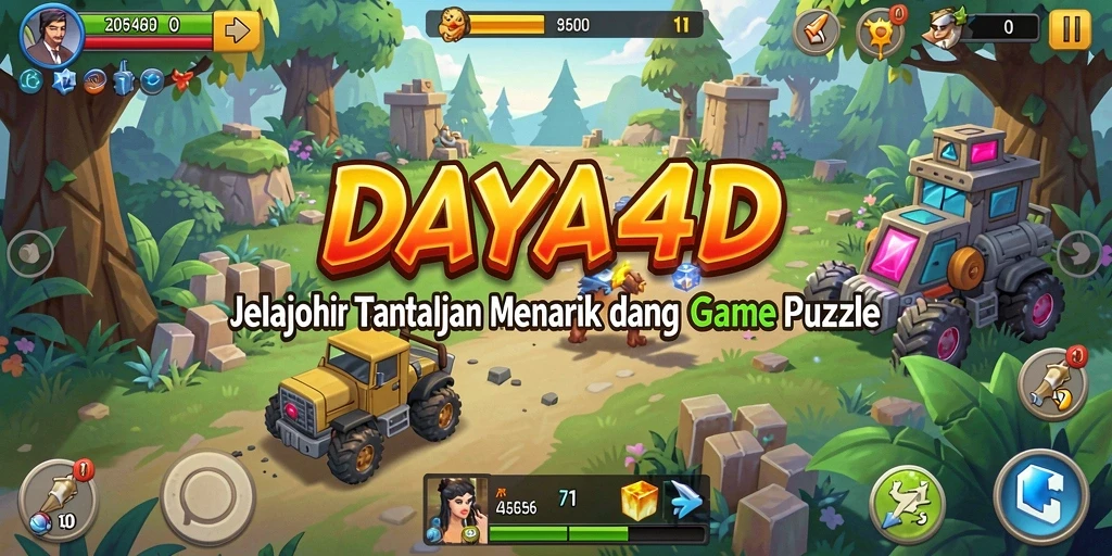 Tangkapan layar dari gameplay <strong>DAYA4D</strong> menunjukkan tantangan puzzle yang menarik.