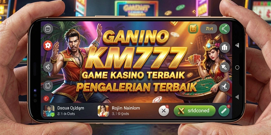 Screenshot gameplay KM777 yang menampilkan keseruan dalam bermain Kasino.