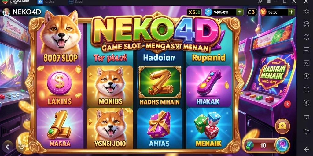 Tangkapan layar gameplay Slot yang menarik dan seru.