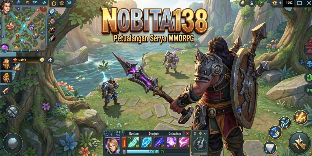Visual menawan dari gameplay NOBITA138 dalam dunia MMORPG.