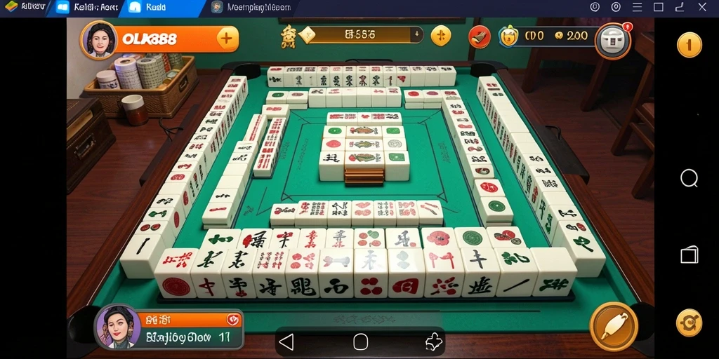 Tampilan gameplay OLX888 yang menawan dan seru.