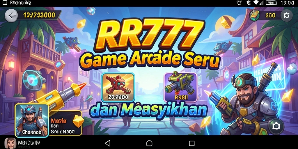 Gameplay Arcade yang seru dan menantang di RR777.