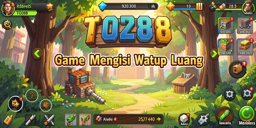 Tampilan gameplay Idle yang menarik dari TO288.